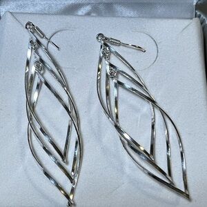 Elegant Silver Dangle Earrings